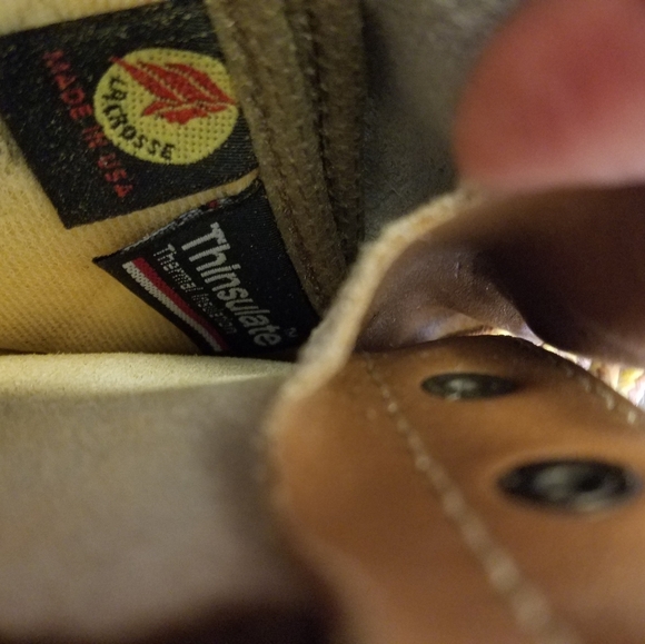 LaCrosse  Whitetail Duck Rain Snow Winter Boots Thinsulate Tan Women's Size 10 - Picture 10 of 16